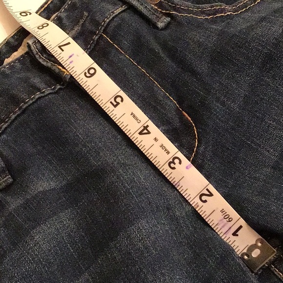 BANANA REPUBLIC BLUE WASH DENIM JEANS SZ 27/4 - Picture 8 of 12